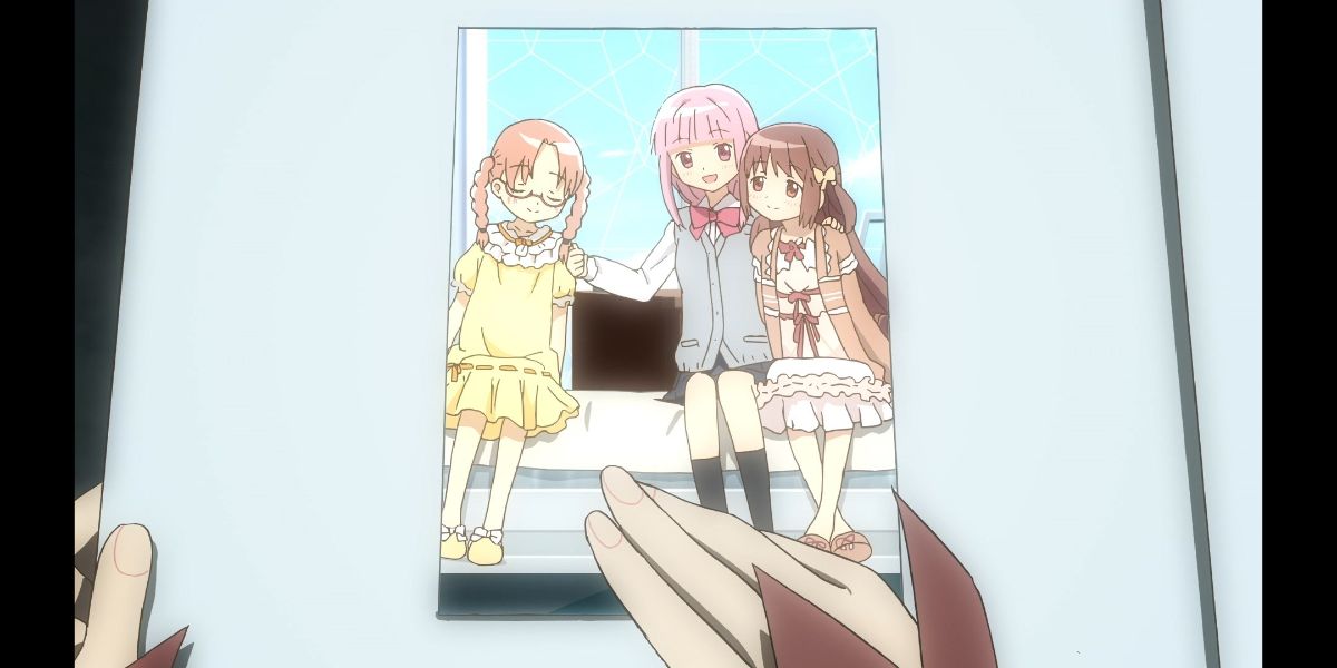 a photo of Nemu, Iroha, and Touka - Magia Record season 2, episode 8