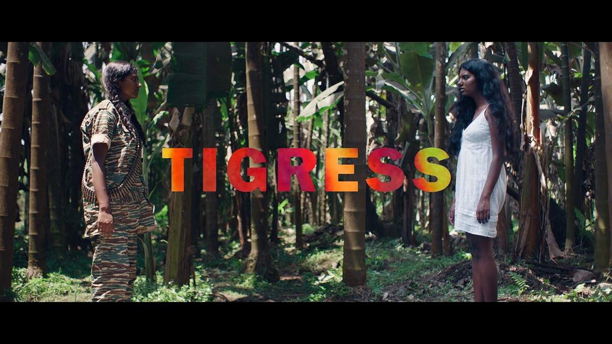 Tigress still featuring Anne Saverimuthu as two versions of Trina by Maya Bastian