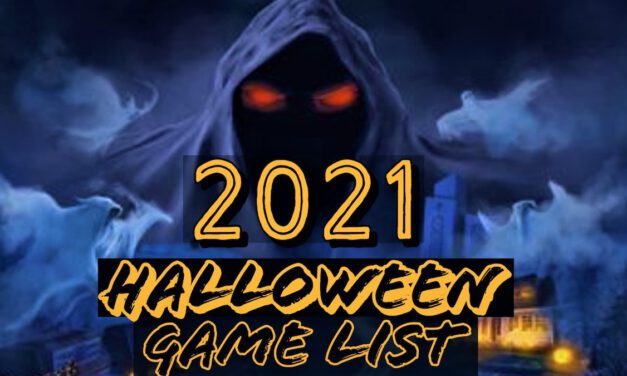 My 2021 Spooktacular Halloween Board Game List