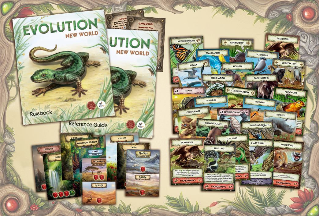 EVOLUTION: NEW WORLD - Kickstarter Board Game Preview