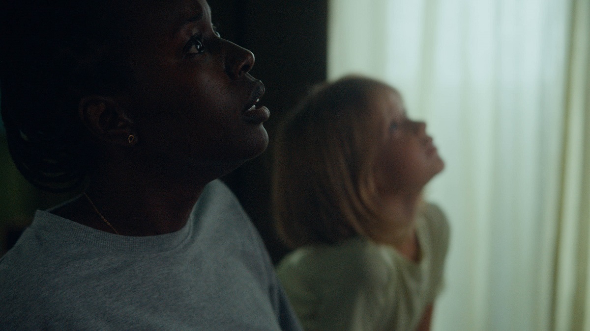 Anna Diop and Rose Decker in Nanny.