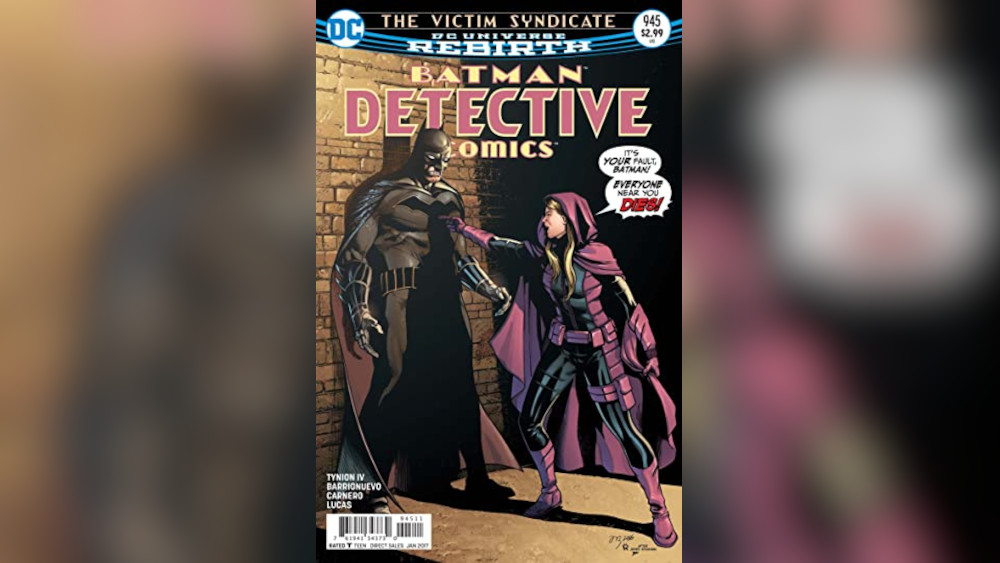 Cover of the Batman Detective Series Rebirth featuring Batman and Stephanie Brown.