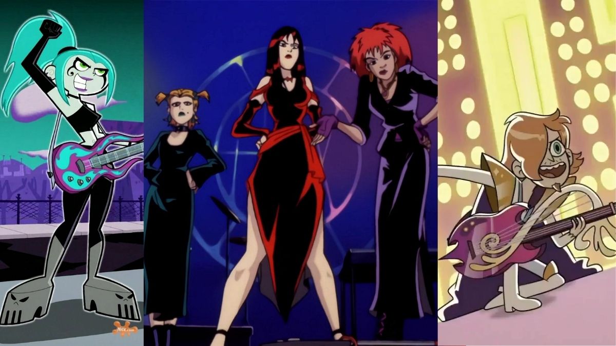 Cartoon bands that go hard