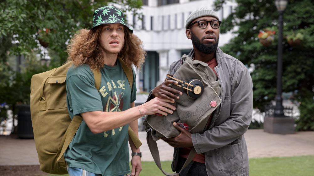 Woke S0201 "A Knight in the Park" Gunther (Blake Anderson) and Keef Knight (Lamorne Morris), shown