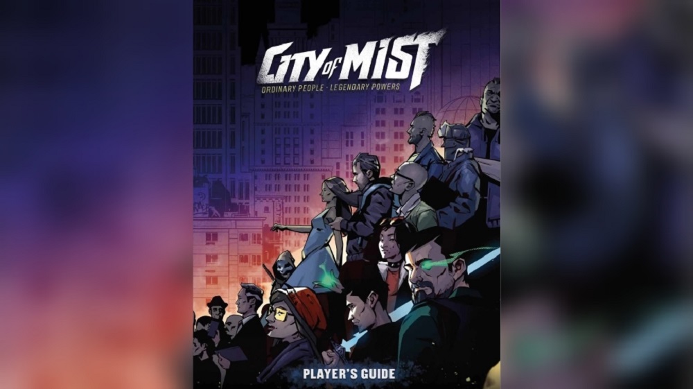 Cover for City of Mist tabletop role-playing game.