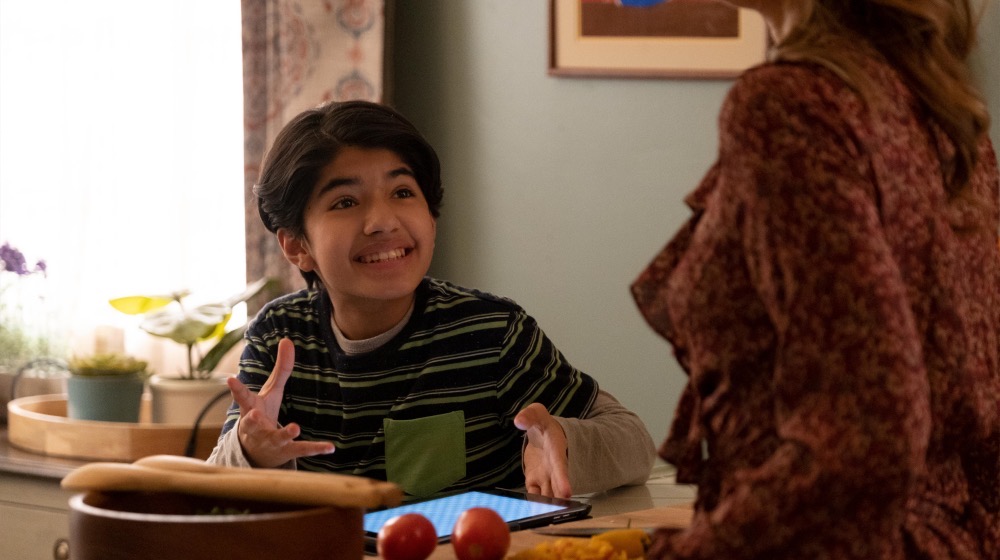 Love, Victor Recap "The Setup” - Episode 303 Adrian sits at the kitchen table and talks to his mom