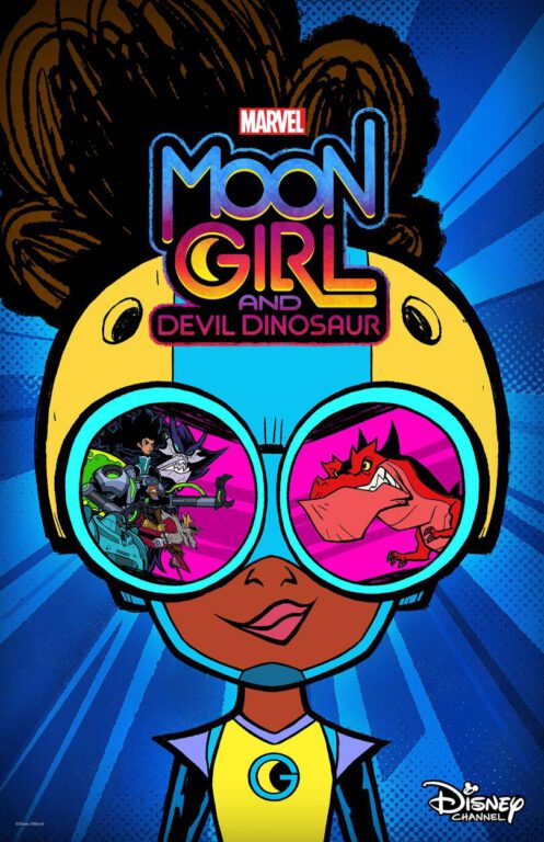 Marvel's Moon Girl and Devil Dinosaur artwork was revealed at SDCC 2022