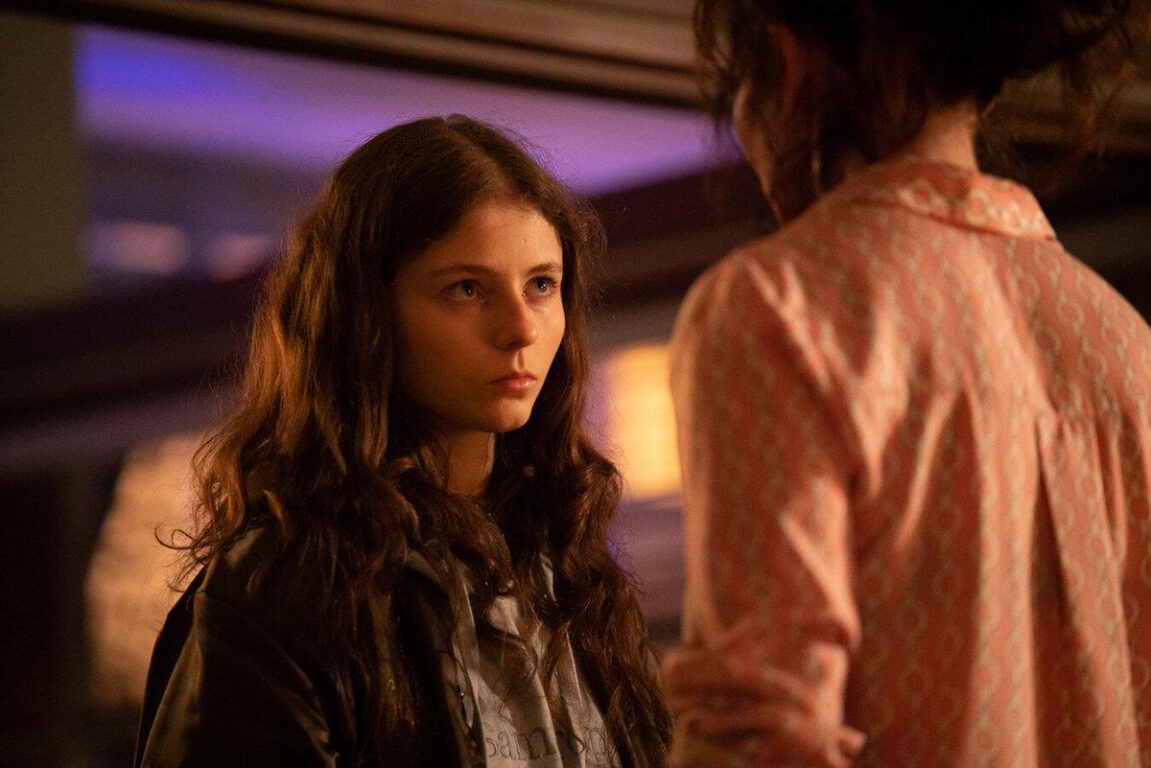Thomasin McKenzie dreads the next word in The Justice of Bunny King.