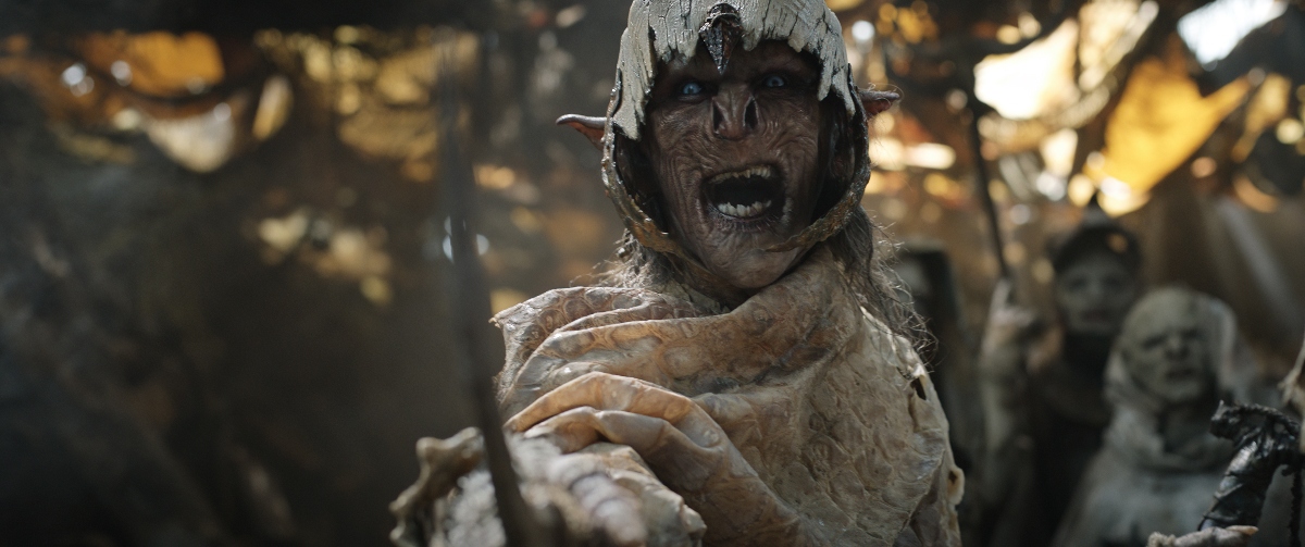 An Orc as depicted on The Lord of the Rings: The Rings of Power
