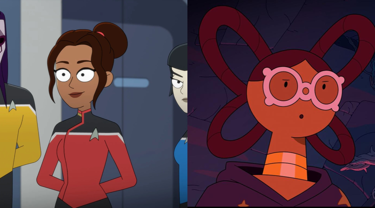 Toks Olagundoye as Captain Amina Ramsey and Dr. Caledonius.
