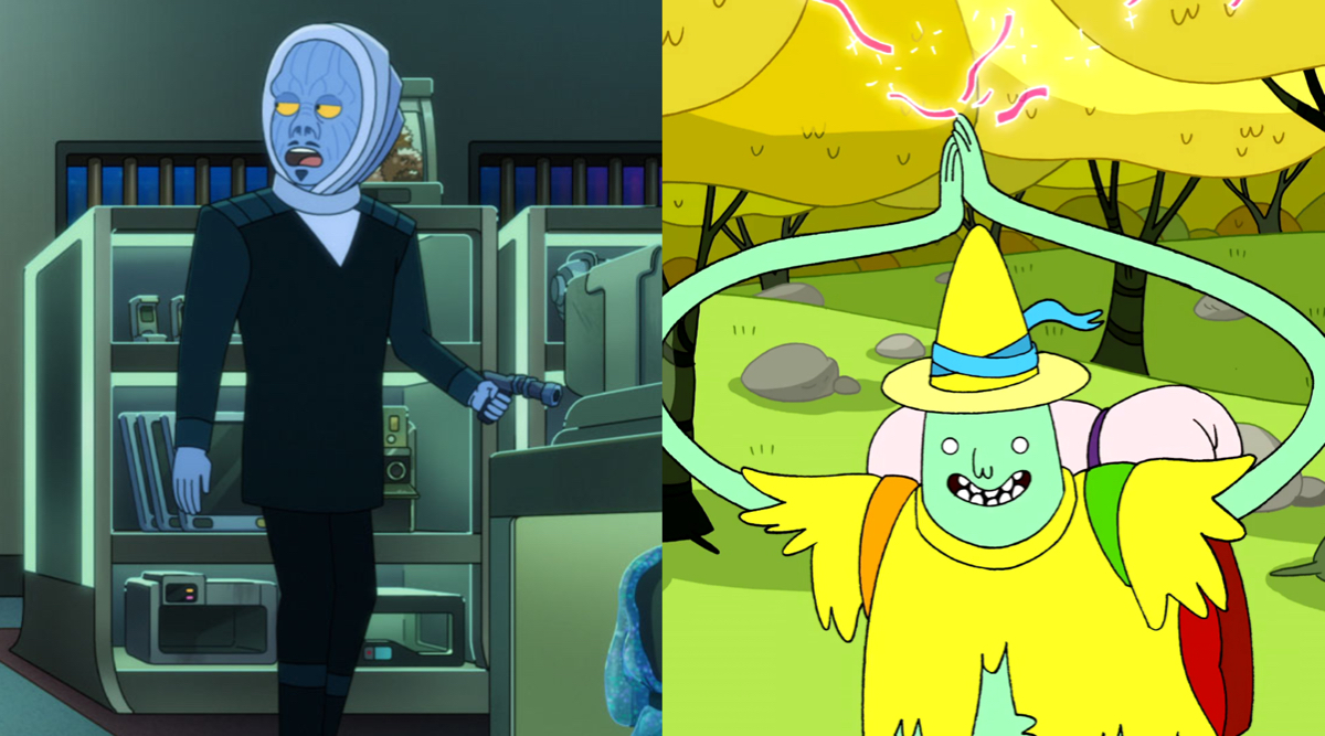 Tom Kenny as Malvus on Star Trek: Lower Decks and Magic Man on Adventure Time.