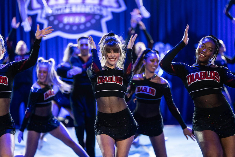 Movie Review: Bring It On: Cheer or Die.  Cheerleaders at a competition