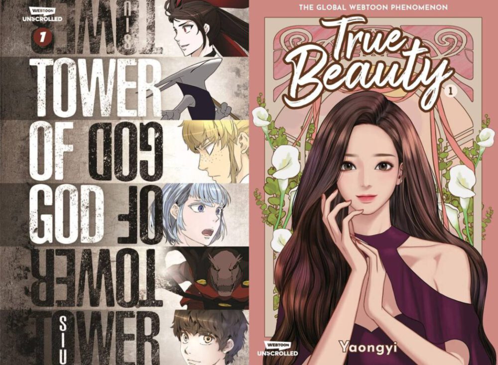 The Tower of God and True Beauty graphic novels from WEBTOON Unscrolled