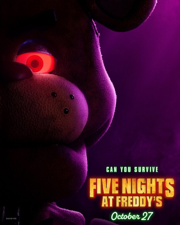 Five Nights at Freddy's poster art.