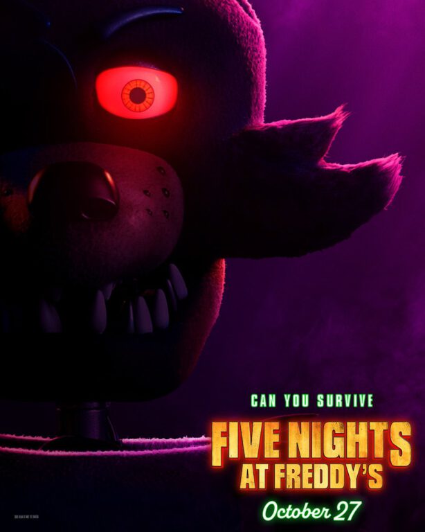 Five Nights at Freddy's poster art.