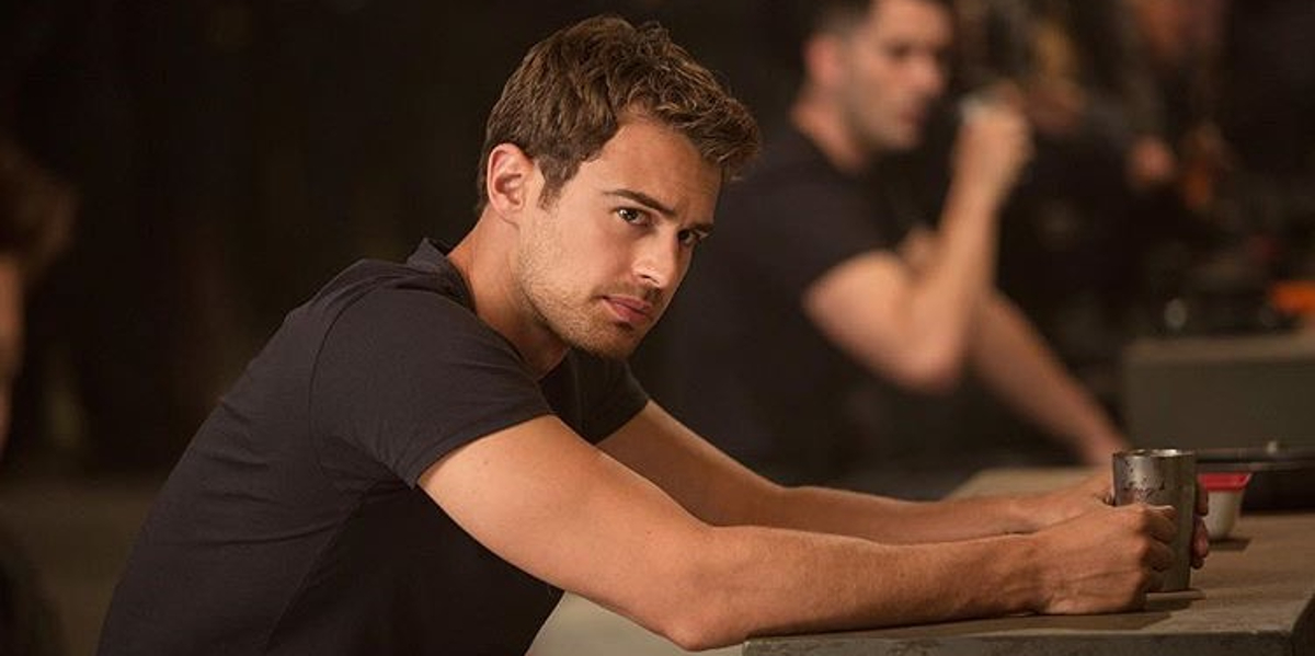 Theo James in the third Divergent movie