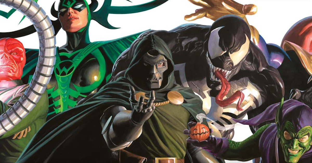 Book Review: THE ALEX ROSS MARVEL COMICS SUPER VILLAINS POSTER BOOK