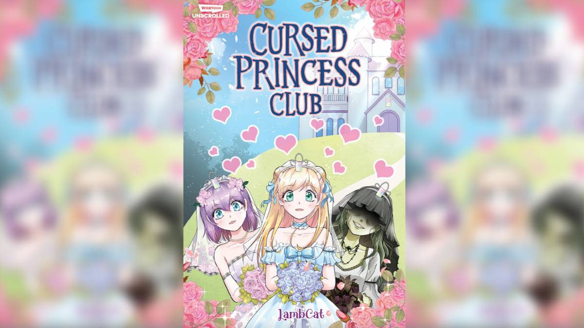 Cover art for Cursed Princess Club printed copy.