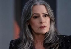 Closeup of Emily Prentiss on Criminal Minds: Evolution.