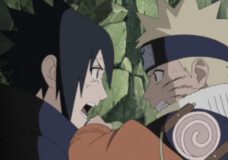 Naruto and Sasuke face off in season 3 of the original Naruto anime series