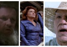 L: O'Brien after 20 years in the matrix. C: Janeway thinks she's part of the workforce. R: Old Man Picard (probe edition). From Star Trek.