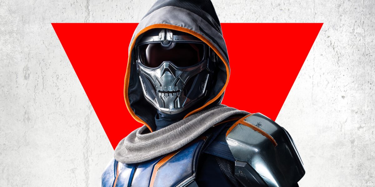 Poster of the Taskmaster in Marvel's Black Widow. © 2021 MARVEL.