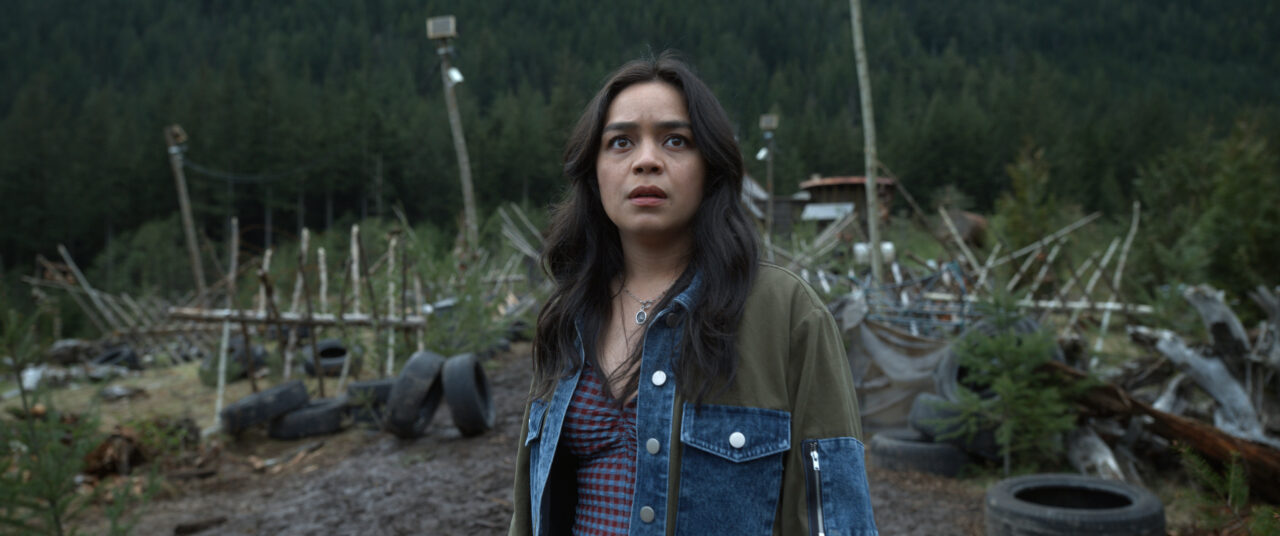 Stefani (Kaitlyn Santa Juana) goes to meet Iris in Final Destination: Bloodlines